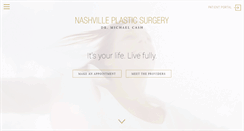 Desktop Screenshot of nashvilleplasticsurgery.com